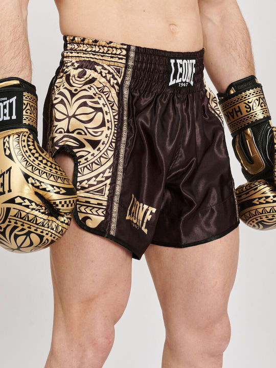 Leone 1947 Men's Kick/Thai Boxing Shorts Black