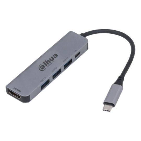 Dahua DH-TC35 USB-C Docking Station with HDMI 4K PD Gray