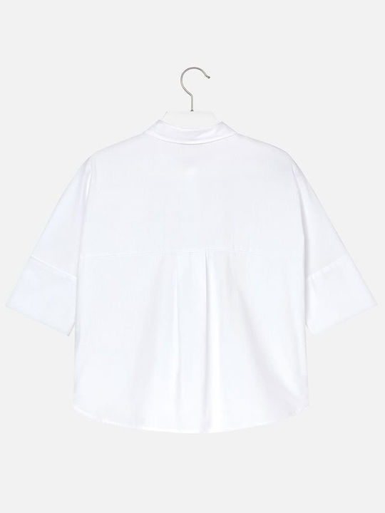 Mayoral Kids Shirt White