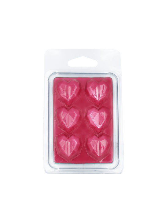Themagio Αρωματικό Wax Melt Πλαστική Θήκη για Wax Melts 6 Θέσεων Καρδιές 35gr