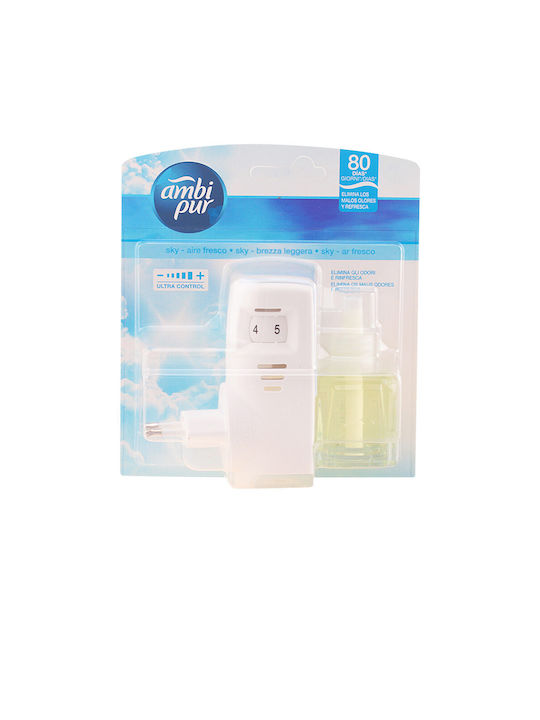 Ambi Pur Spray Device Electric with Fragrance Sky 21.5ml