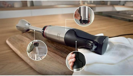 Bosch Serie 6 Ραβδομπλέντερ με Ανοξείδωτη Ράβδο 1000W Μαύρο