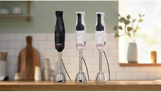 Bosch Serie 4 Ръчен Блендер с Неръждаема Пръчка 1000W Черен