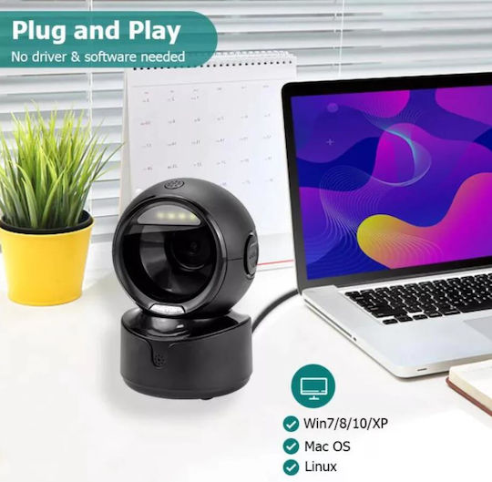 Netum Presentation Scanner Wired with 2D and QR Barcode Reading Capability