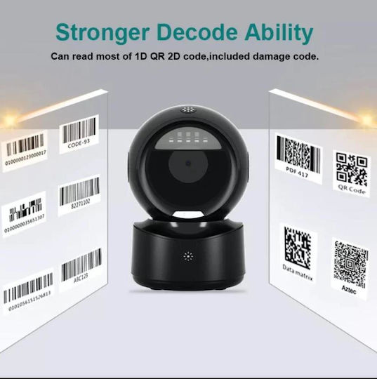 Netum Presentation Scanner Wired with 2D and QR Barcode Reading Capability