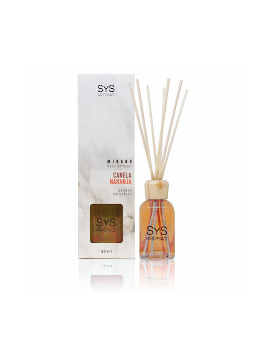 Laboratorio SyS Χριστουγεννιάτικο Diffuser Κανέλα & με Άρωμα Κανέλα & Πορτοκάλι 50ml