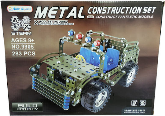Construction Toy Metal For Children 3+ Years