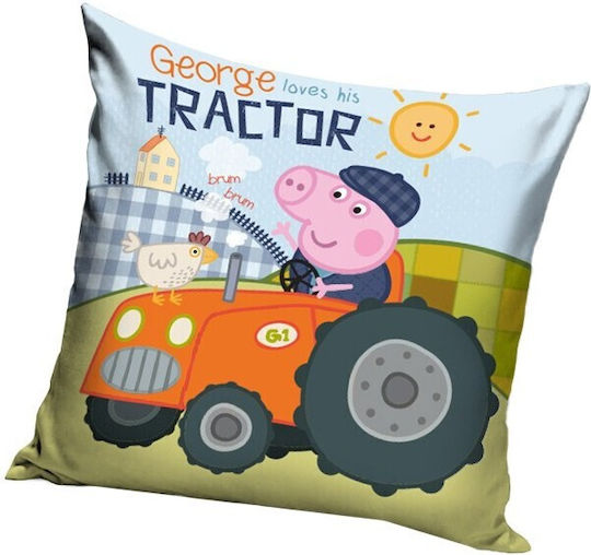 Peppa Pig Детска Декоративна Възглавница 40x40см