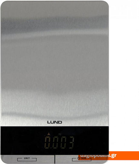 Lund Digital Kitchen Scale Up To 5kg Inox