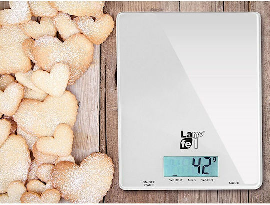 Lafe WKS001.5 Digitale Küchenwaage bis 5kg Weiße