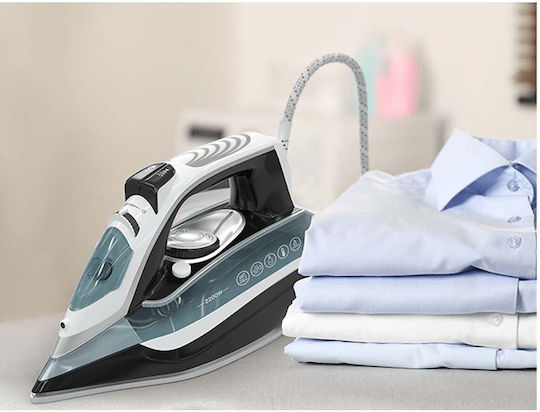 Tesla Steam Iron 2400W with Ceramic Plate and Continuous Steam Supply 25g/min