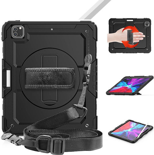 Back Cover Ανθεκτική Μαύρη (iPad Pro 12.9 2022 / 2021 / 2020 / 2018)