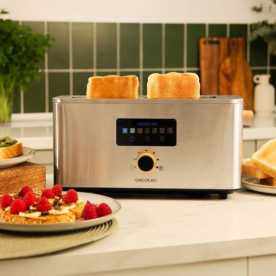Cecotec Extra Prăjitor de pâine 2 sloturi 1000W Inox