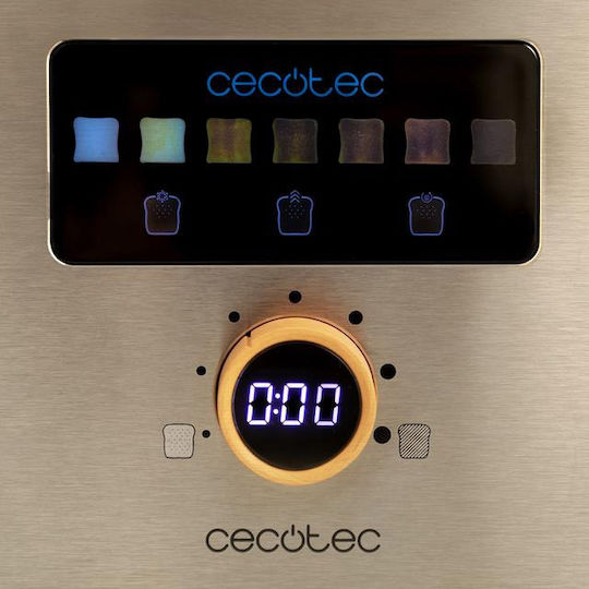Cecotec Extra Prăjitor de pâine 2 sloturi 1000W Inox