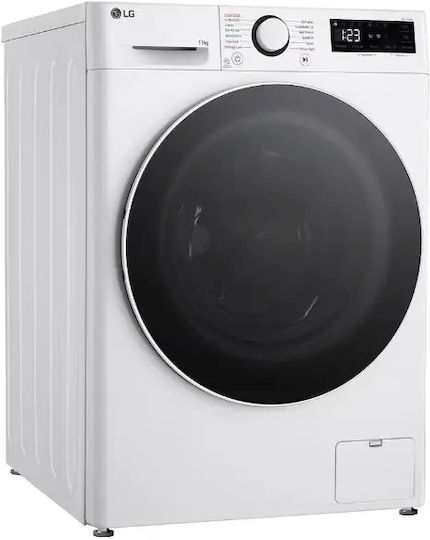 LG Πλυντήριο Ρούχων 11kg με Τεχνολογία Ατμού 1400 Στροφών TurboWash F4WR511S0W