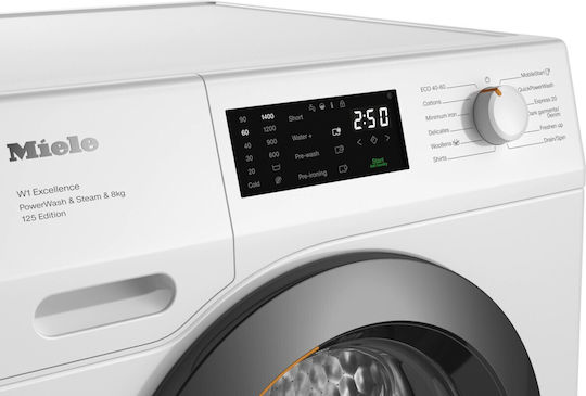 Miele WEB395 WCS 125 Edition Waschmaschine 8kg mit Dampftechnologie 1400 Umdrehungen CapDosing 12491390