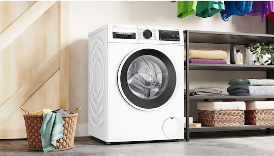 Bosch Пералня 9кг с Парна Технология 1400 Оборота Iron Assist WGG244FGGR