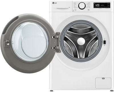 LG Πλυντήριο Ρούχων 9kg με Ατμό 1400 Στροφών F4R5009TNWS