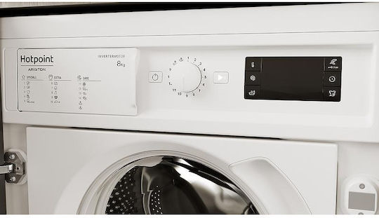 Hotpoint-Ariston Built-in Washing Machine 8kg 1400 Rounds BI WMHG 81485 EU