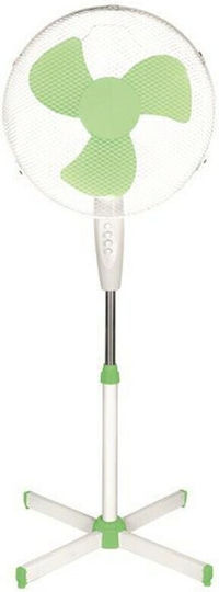 Eurolamp Ferrara Вентилатор Стоящ Вентилатор 60W Диаметър На Вентилатора 40см Зелен