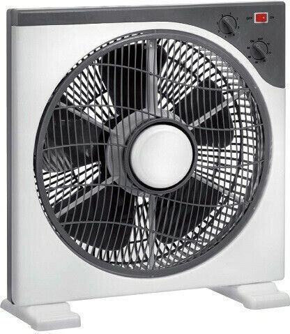 Brand 1179 Box Fan 40W Fan Diameter 30cm White