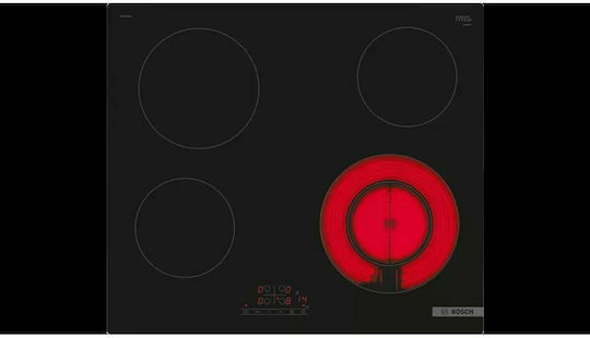 Bosch Ceramic Cooktop Autonomous with Child Lock Function 59.2x52.2εκ.