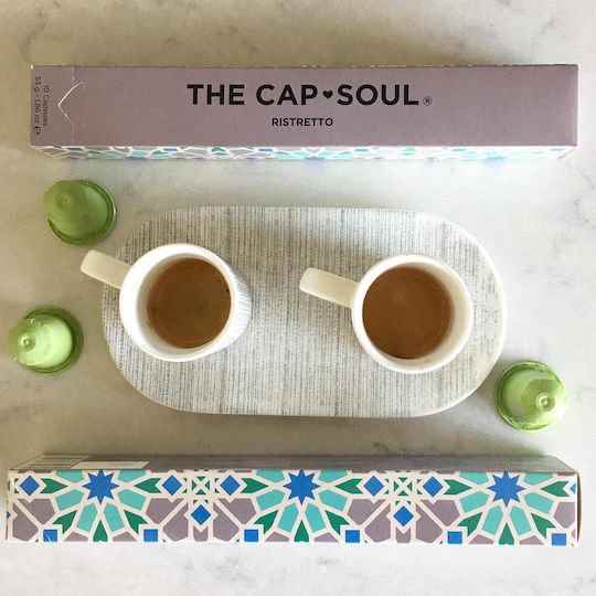 The Cap Soul Κάψουλες Espresso Ristretto Συμβατές με Μηχανή Nespresso 10caps