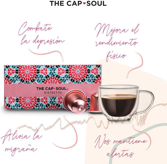 The Cap Soul Κάψουλες Espresso Ristretto Συμβατές με Μηχανή Nespresso 10caps