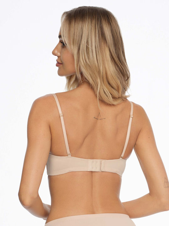 ESOTIQ Push Up Bra Beige