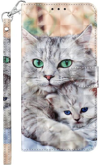 3d Painting Pattern Brieftasche (iPhone SE 2020)