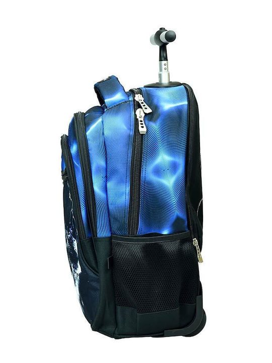Trolley-Schultasche Nachtwolf 348-29074 Keine Angst