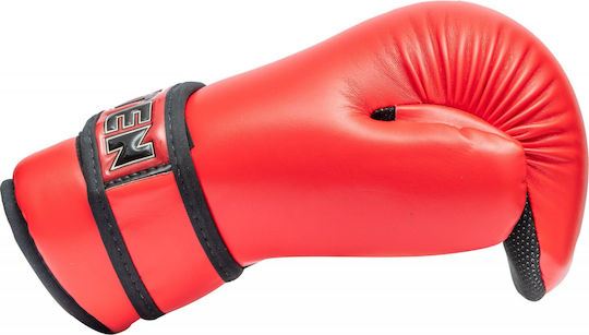 Top Ten Point Fighter Boxhandschuhe für Kampf Rot