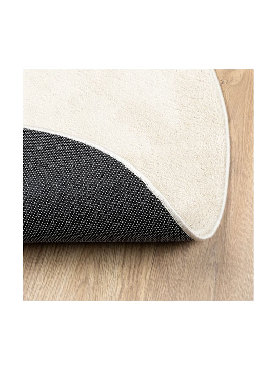 vidaXL Oviedo Rug Round Beige