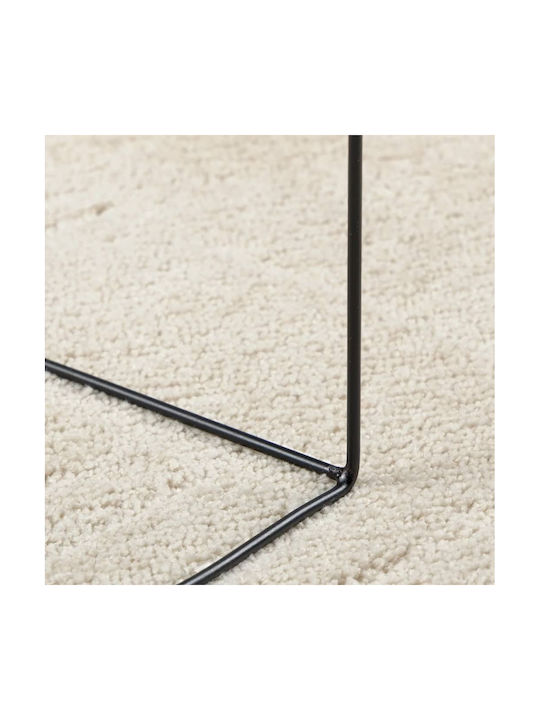 vidaXL Oviedo Rug Round Beige