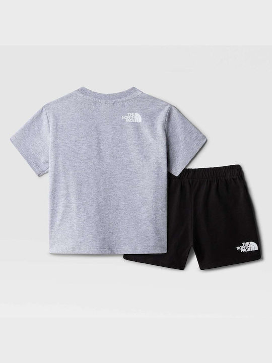 The North Face Kids Set with Shorts Summer 2pcs Black