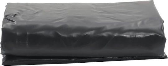 vidaXL Водоустойчив Брезент 650гр/кв.м 6x1.5м. Тежък товар Сив