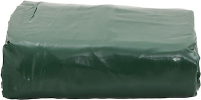 vidaXL Waterproof Tarpaulin 650gr/m² 3x3m. Heavy Duty Green