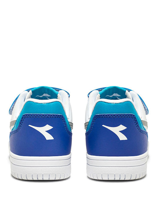 Diadora Kids Sneakers with Scratch Blue