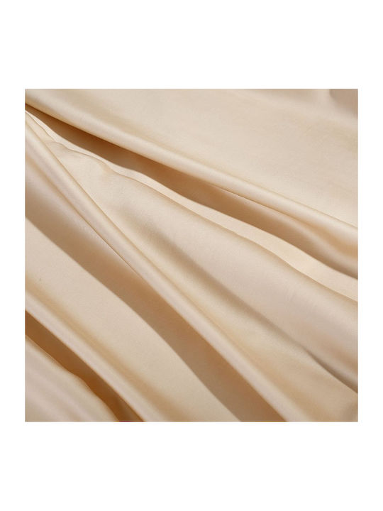 Charisma Σεντόνι King Size με Λάστιχο 180x200+40εκ. Rich Gold