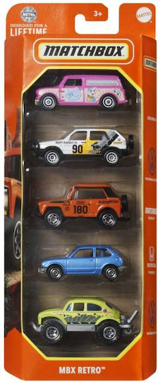 Mattel Matchbox 5 Mbx Mașinuță 1:64 pentru 3+ Ani