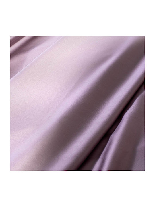 Charisma Cearșaf King Size cu Elastic 200x200+40cm. Violet Ice