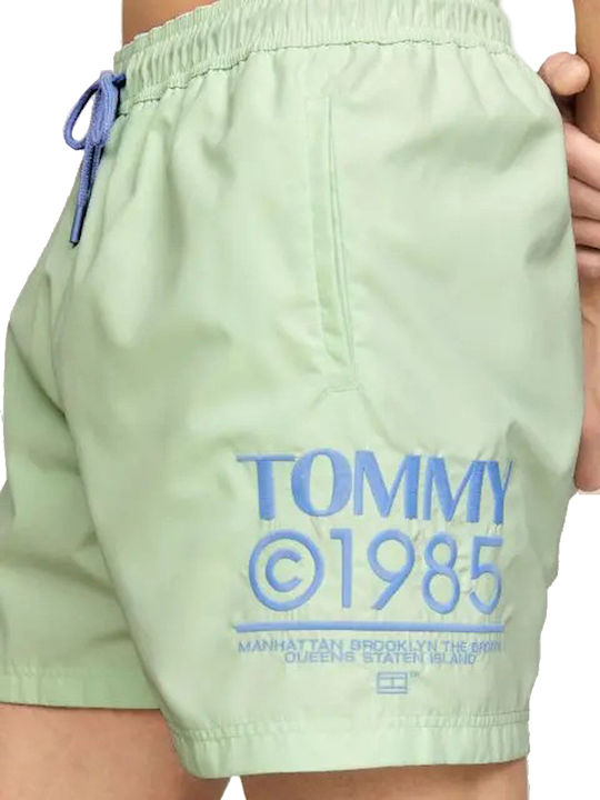 Tommy Hilfiger Bărbați Înot Șorturi Opal Green