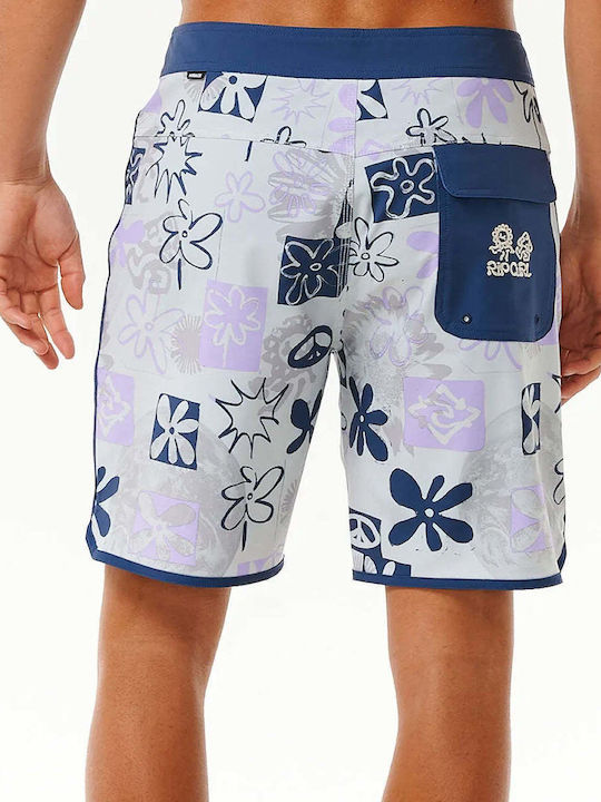 Mirage Boardshort Owen Men's Swimwear Bermuda Mint with Patterns