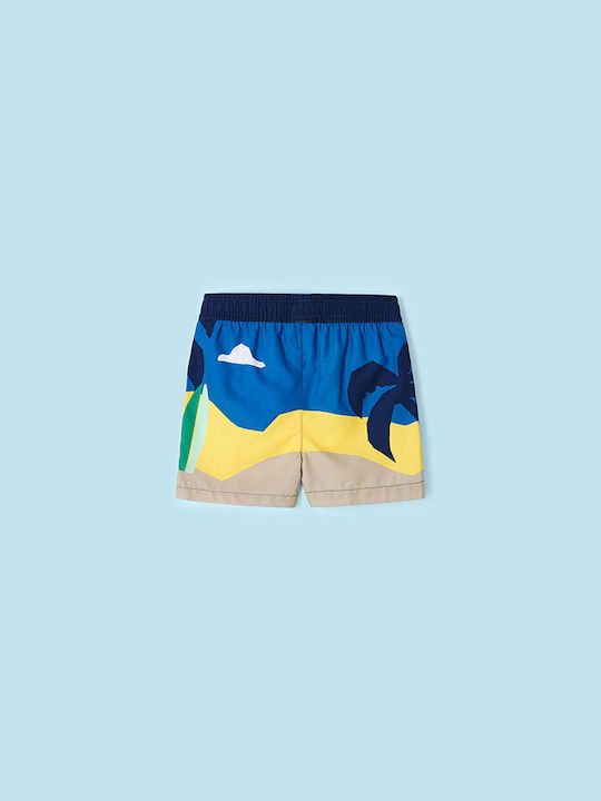 Mayoral Kids Swimwear Swim Shorts Dark Blue