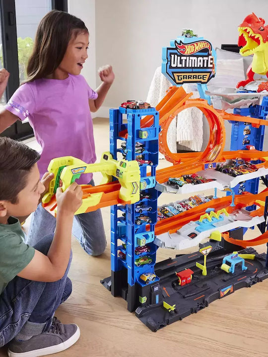 Παιχνιδολαμπάδα City Ultimate Garage για 4+ Ετών Hot Wheels