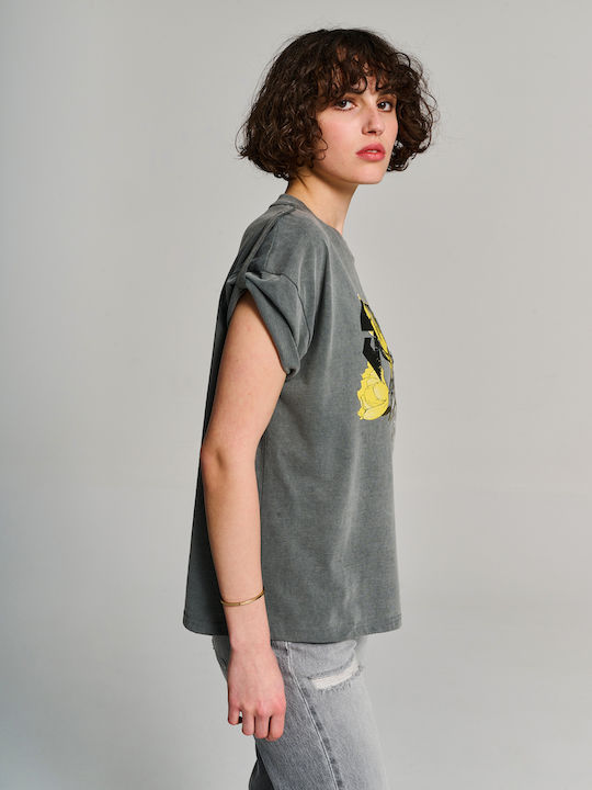 Donna T-shirt Smoke 63-013.051.ν0097