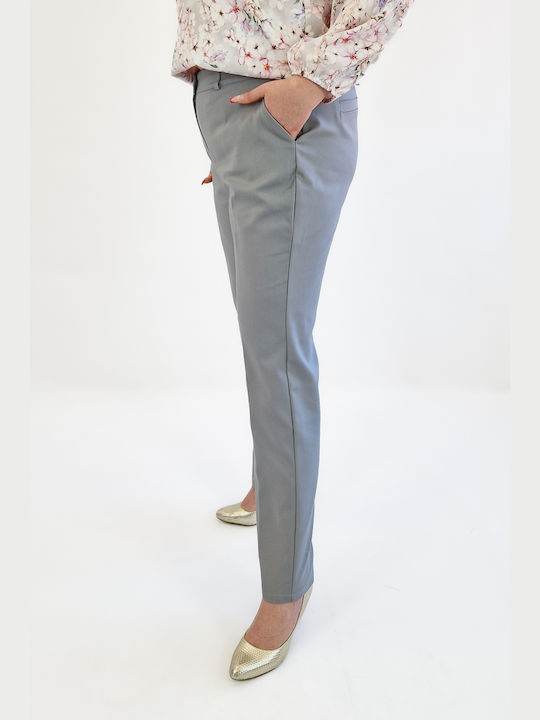 Elegant Highwaisted Trousers Ash 42