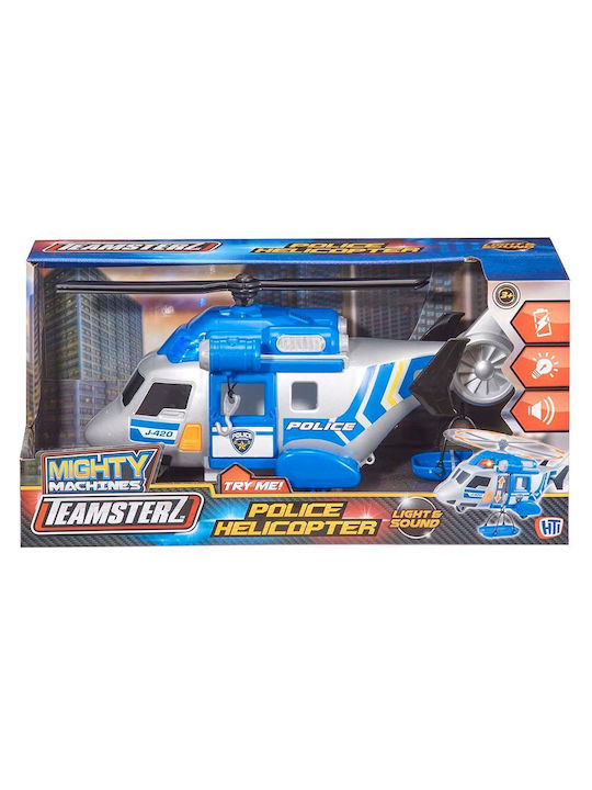 Easter Candle with Toy Teamsterz Police Helicopter with Lights and Sounds for Age 3+ AS