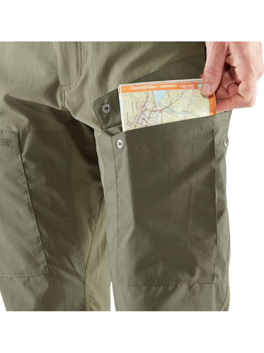 Fjallraven Abisko Ανδρικό Μακρύ Παντελόνι Πεζοπορίας Γκρι