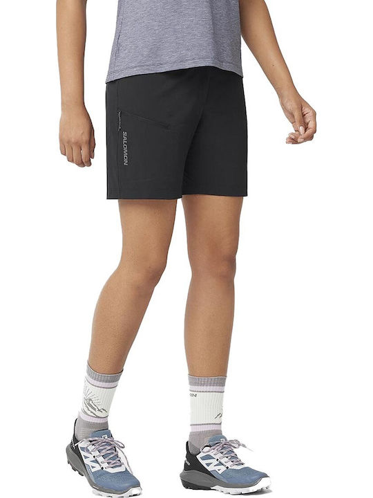 Salomon Wayfarer Women's Hiking Short Trousers Black